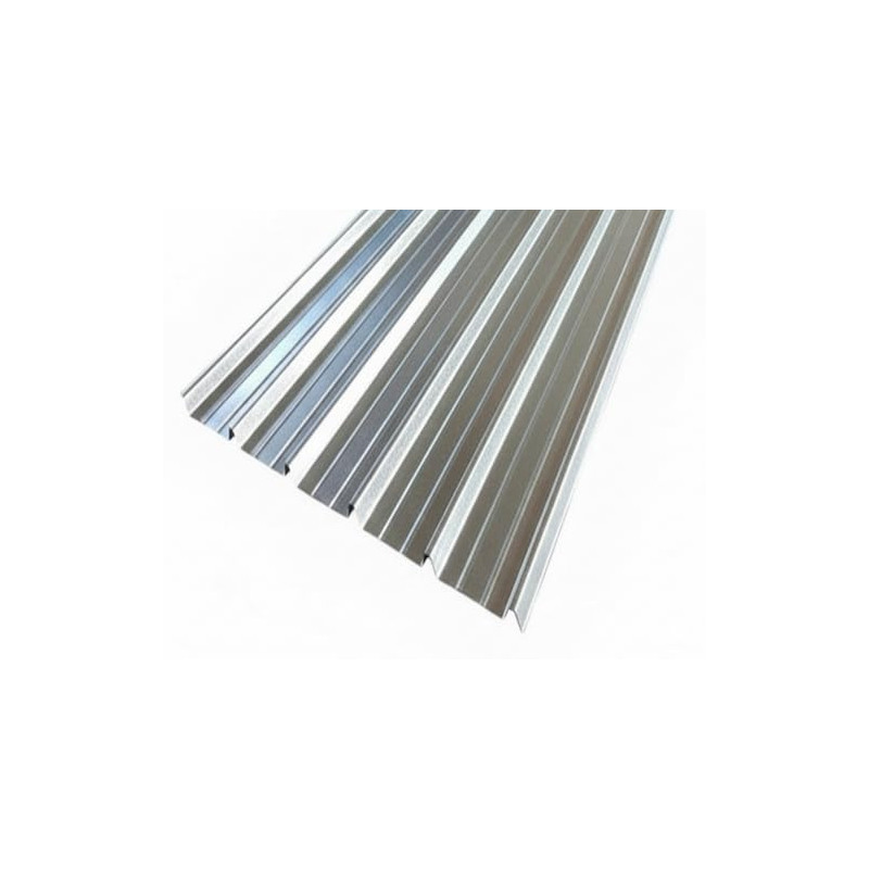 Lamiera Zincata Grecata per Copertura e Rivestimento, Spessore 0.6 mm, Resistente alle Intemperie - Ideale per Tetti, Capanni e 