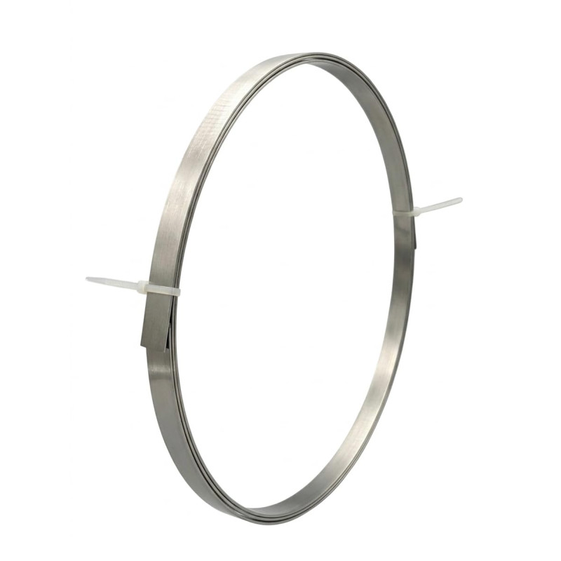 Fratelli Biasco - Fascia in Alluminio 1 mm di Spessore, Lunghezza 2 Metri, Lamina Metallica Flessibile per Fai da Te, Modellismo