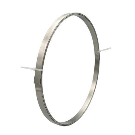 Fratelli Biasco - Fascia in Alluminio 1 mm di Spessore, Lunghezza 2 Metri, Lamina Metallica Flessibile per Fai da Te, Modellismo