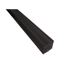 barra PVC QUADRATA NERA diverse misure