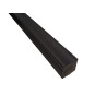 barra PVC QUADRATA NERA diverse misure