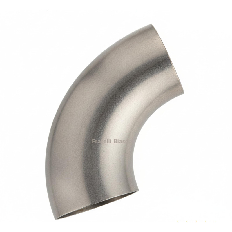 GOMITO a saldare in ACCIAIO INOX 304 a 90° Da 20 a 50 mm MADE IN ITALY