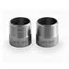 TRONCHETTO Filettato in Acciaio Inox AISI 304-2 PEZZI - Raccordo a Saldare Maschio, Idoneo per Acqua, Gas e Sistemi Industriali.