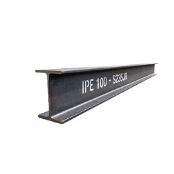 Trave in Acciaio IPE 80 - Profilato Strutturale S235JR - Varie Lunghezze Disponibili - Supporto per Carpenteria, Edilizia e Fai-