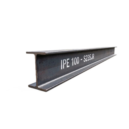 Trave in Acciaio IPE 80 - Profilato Strutturale S235JR - Varie Lunghezze Disponibili - Supporto per Carpenteria, Edilizia e Fai-