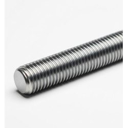 barra FILETTATA ACCIAIO INOX 304 - asta Filettata Misure Varie - Resistente Corrosione e Ruggine per Fissaggi Edilizia Meccanica