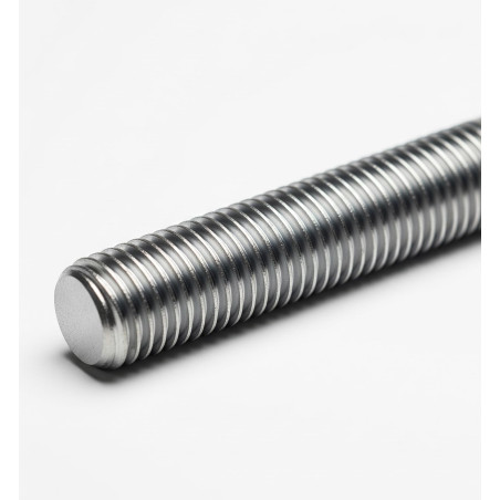 barra FILETTATA ACCIAIO INOX 304 - asta Filettata Misure Varie - Resistente Corrosione e Ruggine per Fissaggi Edilizia Meccanica