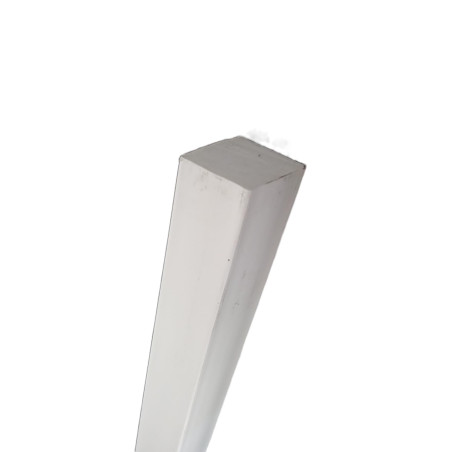 barra PVC QUADRATA BIANCA diverse misure