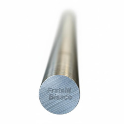 Barra tonda in ACCIAIO INOX trafilato AISI304, disponibili vari diametri