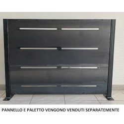 Lamiera Recinzione ferro grezzo S235JR pannelli divisori frangivista