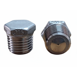 Tappo Maschio Esagonale Inox AISI 316 | Raccordo Idraulico