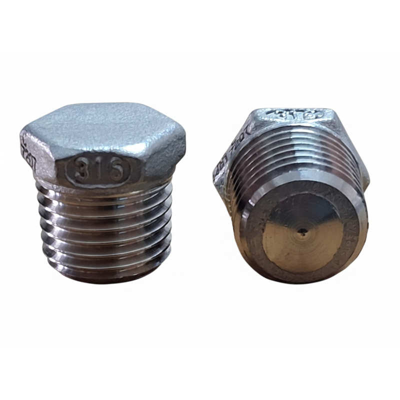 Tappo Maschio Esagonale Inox AISI 316 | Raccordo Idraulico