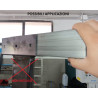 Profilo a U Forato Ferro Grezzo Spessore 3mm