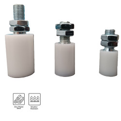Rullo Guida Nylon Cancelli Scorrevoli | Oliva Acciaio