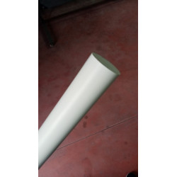 Barra tonda in PVC bianco disponibili Varie diametri e lunghezze