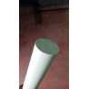 Barra tonda in PVC bianco disponibili Varie diametri e lunghezze
