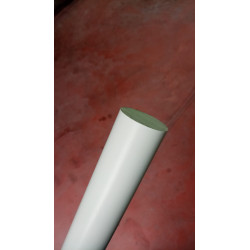 Barra tonda in PVC bianco disponibili Varie diametri e lunghezze