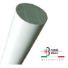 Barra tonda in PVC bianco disponibili Varie diametri e lunghezze