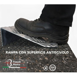 Rampa Alluminio Mandorlato Antiscivolo | Pedana