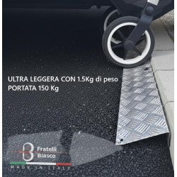 Rampa Alluminio Mandorlato Antiscivolo | Pedana