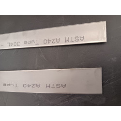 Barra Piatta Inox AISI 304 Cesoiata