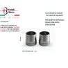 Set 2 Tronchetti Inox AISI 304 a Saldare | Raccordi M