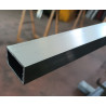 Tubo Quadrato Alluminio Grezzo EN AW-6060 | Estruso