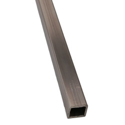 Tubolare Quadrato in Acciaio Inox Aisi 304 Lunghezza 1 Metro