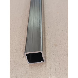 Tubolare Quadrato in Acciaio Inox Aisi 304 Lunghezza 1 Metro