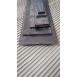 Barra Piatta Ferro Grezzo S235JR 1m | Piatto
