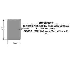 Lamiera in ferro ZINCATA liscia con spessori 1,1.5, 2, 3 vari formati